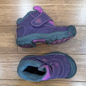KEEN Kids Kootenay 4 waterproof insulated snow boots